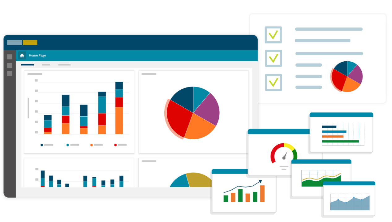 Intelligent Dashboards & Reporting | Gold-Vision CRM